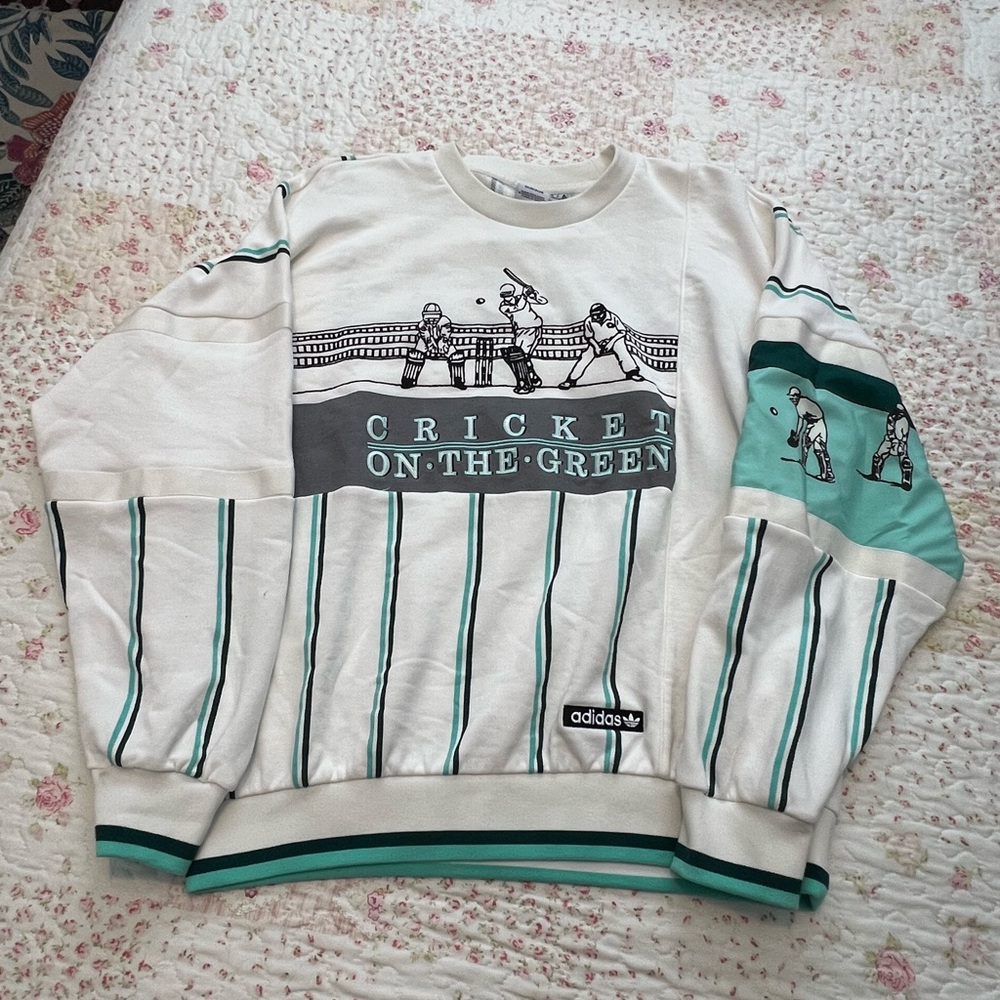 Adidas Oversized Cricket Sweater